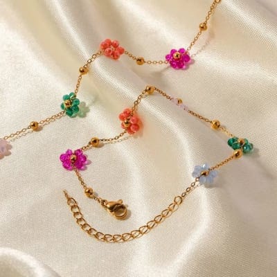 طقم زهور صغيرة